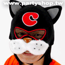 黑C貓戰士面罩