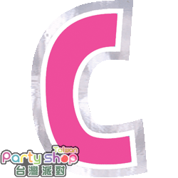 字母貼紙-C